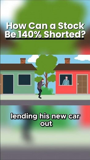 How Can a Stock Be 140% Shorted? (The Secret Revealed) #money #investing #stockmarket #finance