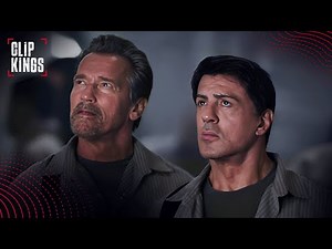 Stallone and Schwarzenegger Fight Scene | Escape Plan