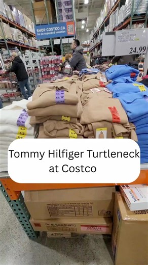 @Tommy Hilfiger Women's Turtleneck at Costco. 📍Location: Costco Queensway Etobicoke, Ontario. #tommyhilfiger #turtleneck #costco #women