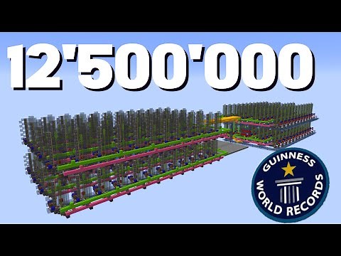 World's Fastest Bamboo farm in Minecraft