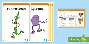 Foundation P.E. (Reception) Activity Beans Warm-Up Activity Card