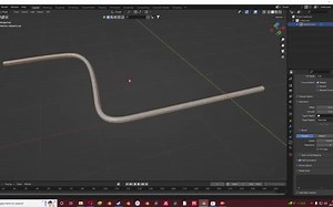 iBlender中文版插件Pipes 教程如何在Blender中制作管道。简单的方法（第 1 部分。管道）Blender