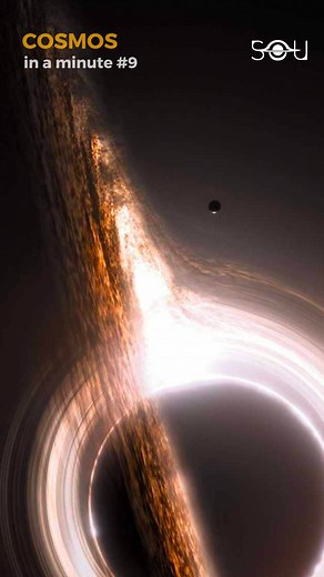 258K views · 4.8K reactions | What happens near a black hole's event horizon? Cosmos in a Minute #9 #cosmosinaminute #space #blackhole #eventhorizon #astronomy | The Secrets Of The Universe | Facebook