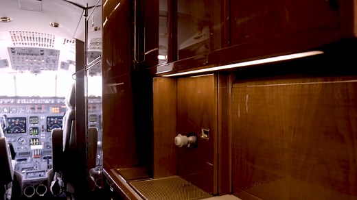 1997 Dassault Falcon 50EX For Sale by jetAVIVA This Falcon 50EX has been extremely well cared for with interior refurbishments in 2007, 2010 & 2018. The 9-place interior consists of a forward double club, aft club opposite a three place divan. The cabin also features upgraded sound proofing a forward galley, aft lavatory & new USB chargers at each seat. Interested? Head to the website to find out more https://avpay.aero/company/jet-aviva/product/1997-dassault-falcon-50ex-n6ak-private-jet-for-sal