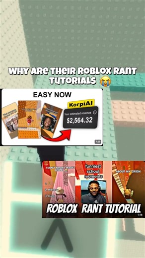 Why are their Roblox Rant Tutorial 😭 #shorts #roblox