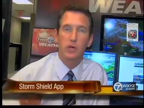 WXYZ Storm Shield App turns your iPhone into a Weather Radio