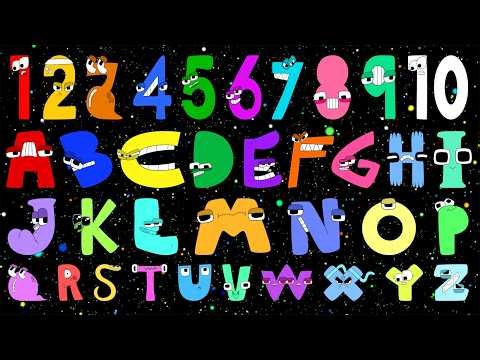Color Numbers Song + ABC Song | Counting 1–10 and A–Z Fun | Colorful Learning Music