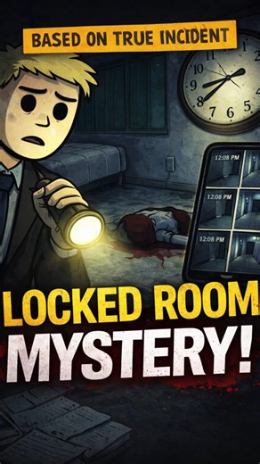 Locked Room Mystery - based on a Real Unsolved case #viral #cartoon#love #youtuber #inspiration