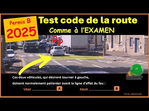 TEST 21 highway code year 2025 in accordance with the new reform FREE