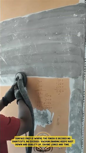 Wall Surface Grinding using a Vacuum Sander Tool – Good Tools and Machinery in Daily Work