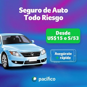 50 reactions · 23 comments | Protege tu auto desde US$15 al mes  . Aprovecha nuestra promoción. Tienes servicio de auxilio mecánico ilimitado. Términos y condiciones en bit.ly/2EFAK02 | Pacífico Seguros | Facebook