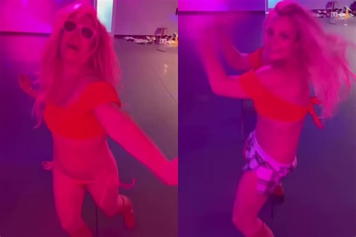 Britney Spears' latest revealing Instagram post: Wears a red bikini and dances to Michael Jackson