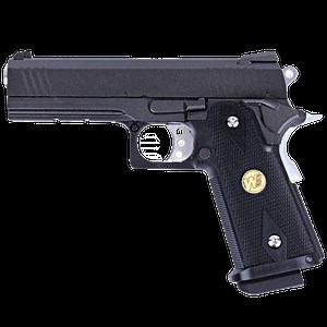 WE Tech HI-Capa 4.3 Original M1911 GBB Gel Blaster Pistol - BK | X-Force Tactical
