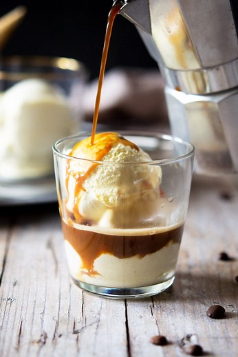 Italian Affogato Recipe - Ice Cream And Coffee