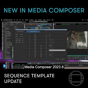 Add any sequence template to an existing sequence in the timeline to match delivery requirements ▶️ youtu.be/tuTzHAjNrfk #avidmediacomposer #update #mediacomposer #ai #artificialintelligence #editing #videoeditor #postproduction #postchat #editor #avid | Avid | Facebook