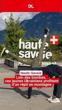 Loin des bombes ces jeunes Ukrainiens profitent d’un répit en montagne