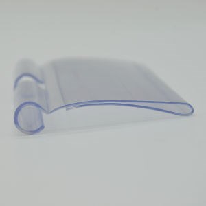 [Hot Item] Plastic PVC Price Card Holder Shelf Talker Holders Sign for Supermarket Shelf