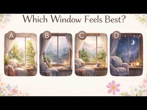 [ Psychology Test ] 1. Window test | Your mind | Choose one or two windows