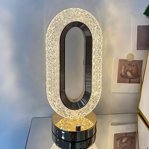 [Hot Item] Morden Style Luxury LED Touch Modern Crystal Table Lamp