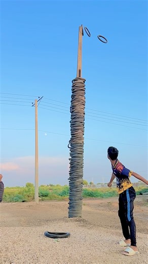 Ronaldo vs Messi Tyre Challenge ⚽ #remix #amazon #comedy #techessentials