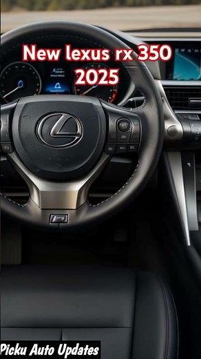 NEW 2025 lexus rx 350 - Interior and Exterior Details