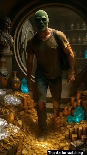 Poor Ronaldo's Epic Heist: Messi's Jungle Treasure! #ai #ronaldo #messi #shorts