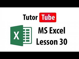 Mind Luster - Learn MS Excel Tutorial Lesson 30 Conditional formatting