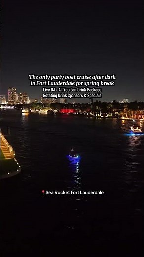 Fort Lauderdale Spring Break 2026 Kickoff! | Sea Rocket Water Adventures