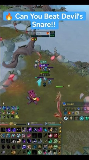 🔥 Face the Deadly Devil's Snare! 90 Slayer Required!