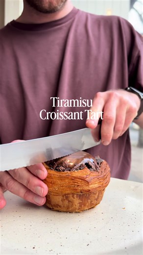 ☕️Weekend special!☕️ On the counter exclusively for the weekend - Tiramisu Croissant Tart! With ladyfingers, coffee cream pat and mascarpone cream. Don’t hang about - they won’t last long! Available in store and on Uber Eats. #BirminghamBakery #BirminghamCafe #UKBakery #CafeLife #PastryLovers