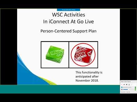 iConnect Implementation Information – October 30, 2018