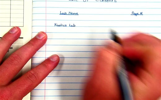 How to Keep a Lab Notebook