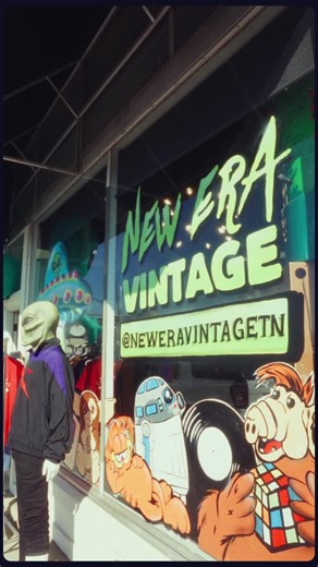 We’re a vintage shop on the square in Lebanon, Tennessee! 👋🏼 👽 We have music, clothing, games, toys, and everything else from the 90s and beyond #vintagefinds