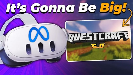 【中文】《我的世界》VR 版即将迎来面向 Quest 一体机的重大更新！