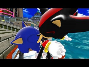 Sonic x Shadow Titanic Kiss[SFM SONADOW animation]