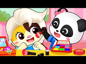 Princess Beauty Makeup | Learn Colors, Colors Song | Nursery Rhymes | Kids Songs | BabyBus - Videos For Kids