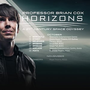 Professor Brian Cox is back with a brand new live-on-stage show in 2022. Horizons: A 21st Century Space Odyssey. The biggest science show on the planet. Using state of the art LED screen technology, arenas will be filled with images of far-away galaxies, alien worlds, supermassive black holes, and a time before the Big Bang. What is the nature of space and time? Why does the Universe exist? How did life begin?' Tickets are on-sale for Brisbane BCEC on the 21 October - book today. | Lateral Event