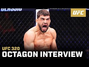 Ramiz Brahimaj Octagon Interview | UFC 320