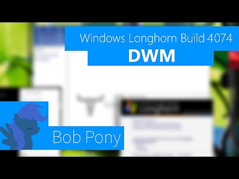 Windows Longhorn Build 4074 with DWM (aka Desktop Composition or Aero Glass) on real hardware!