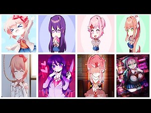 Doki Doki Literature Club Plus! - 100% Ultimate Playthrough (All Endings, Routes, & Side Stories)