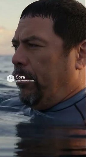 Mermaid saves a guy from drowning #movie