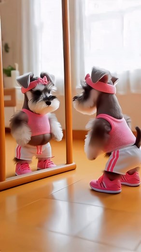 Bandly_Pet on Instagram: "My schnauzer is getting farther and farther on the road to losing weight.#dog #doglover #pet #petlovers #schnauzer"