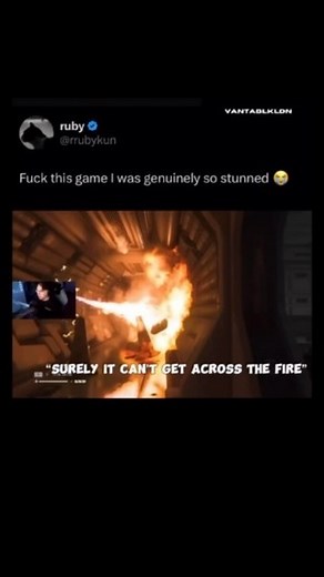 VANTA BLK on Instagram: "Nothing funnier than a streamer’s reaction to jump scares 🤣 Game: Alien Isolation [♻️ @rrubykun ] [▪️ Follow @VantaBLKLDN ▪️ ] Hashtags: #instalike #instadaily #cool #instagood #Instagram #explorepage #instanews #alien #alienromulus #alienisolation #videogames #games #gaming"