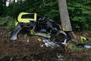 Fiery Corvette Crash Survivor Was Going 125 mph - CorvetteForum