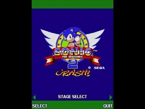 "Sonic the Hedgehog 2: Crash" JAVA GAME (SEGA 2008 year)