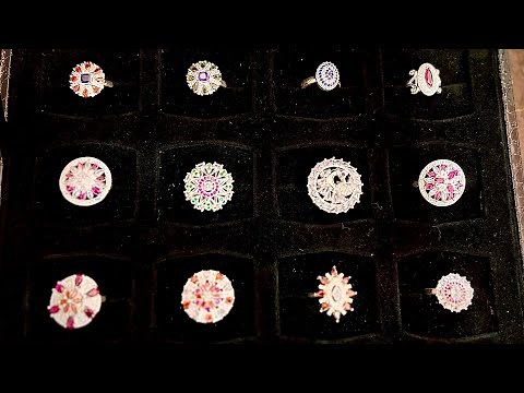 Stunning Silver Ring Designs Every Lady Must See! || 92.5 Siver Rings ||