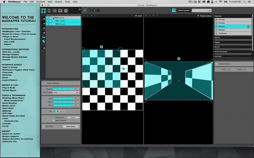 MadMapper Tutorial - Part 2- Interface Basics