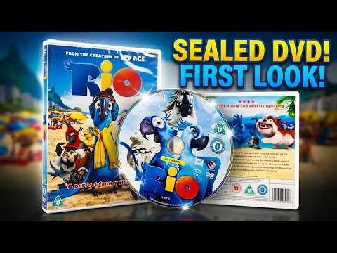 Rio (2011) DVD Unboxing – New & Sealed (UK)