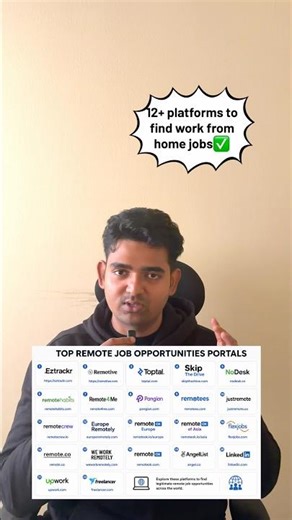 Check this 12+ websites for work from home opportunities✅ #freshersjobs #youtubeshorts