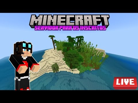 Novo Servidor Survival Java e Bedrock - Servidor (#Minecraft Bedrock e Java)